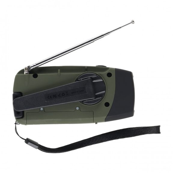 Radio de Supraviețuire Fosco Crank – Solar, Dinam și Powerbank