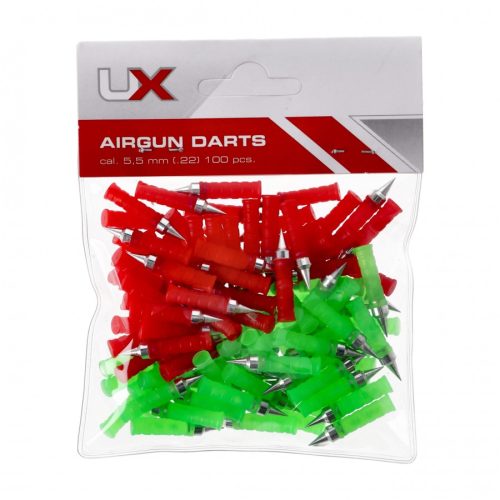 Munitie, Săgeți pentru arme cu aer comprimat UX Airgun Darts 5.5 mm (.22) – Set 100 bucăți