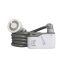 Duș Portabil de Camping Flextail Max Shower – Pompă Electrică Reîncărcabilă, Debit Reglabil, Alb