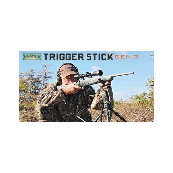 Sprijin telescopic arma tripod Primos Jim Shockey Trigger Stick Deluxe Gen.3