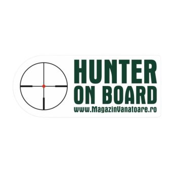 Sticker autocolant Hunter On Board, verde