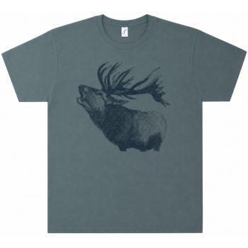 Tricou polo vanator motiv cerb