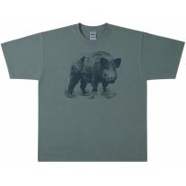 Tricou polo vanatoare motiv mistret