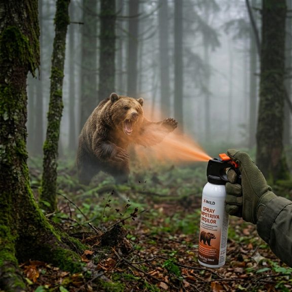  Spray împotriva urșilor, X-WILD Fog 300ml - 10 m